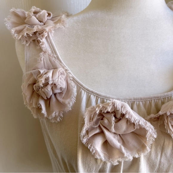 Anthro Deletta Rosette tank - Picture 3 of 5